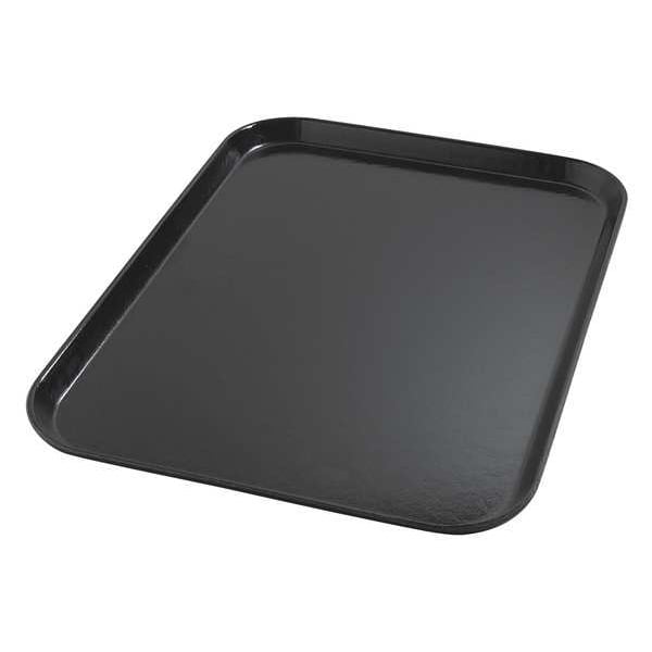 Tray, Flat, 18in.L x 14in.W, Onyx, PK12