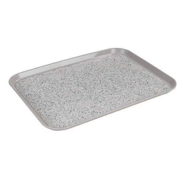 Tray, Non-Skid, 18in.L x 14in.W, Latte, PK12