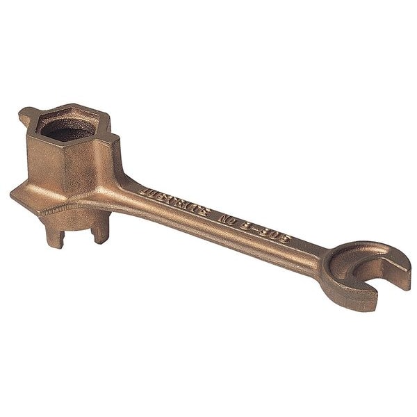 Drum Bung Wrench, Offset, 11in.L