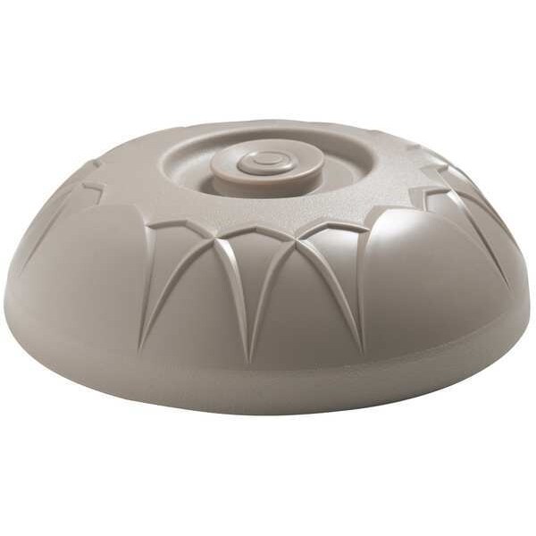 Insulated Dome, 10 In, Latte, PK12