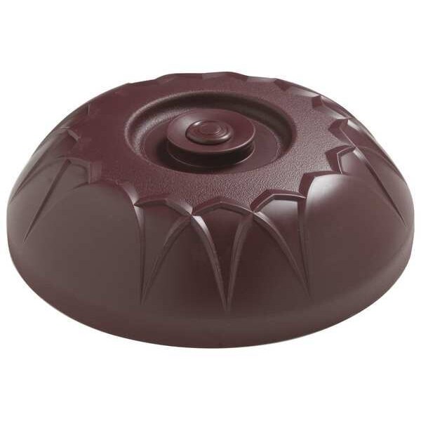 Insulated Dome, 10 In, Cranberry, PK12