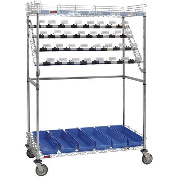 Catheter Storage Cart, 60x68, 2 Shelves