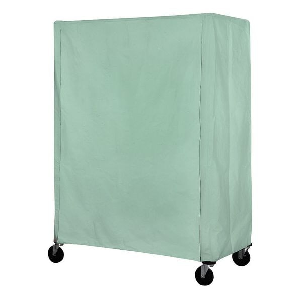 Cart Cover, 48x24x86, Green, Nylon