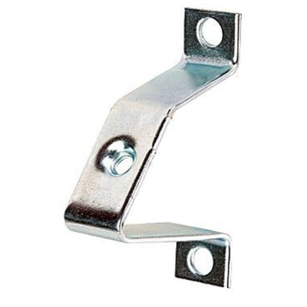 Bracket, 2.83 in L, PK10, Angled Steel, PK10