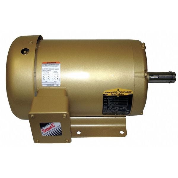 Three-Phase General Purpose Motor, 10 HP, 215T Frame, 208-230/460V AC Voltage