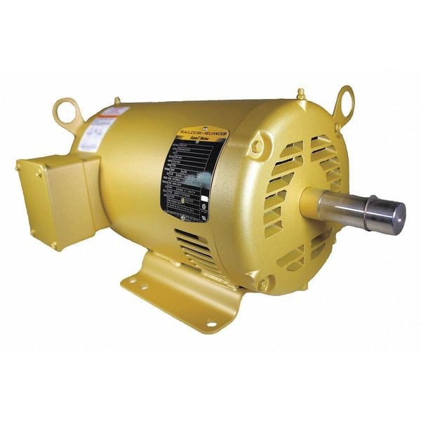 Three-Phase General Purpose Motor, 5 HP, 184T Frame, 208-230/460V AC Voltage, 1750 rpm Nameplate RPM