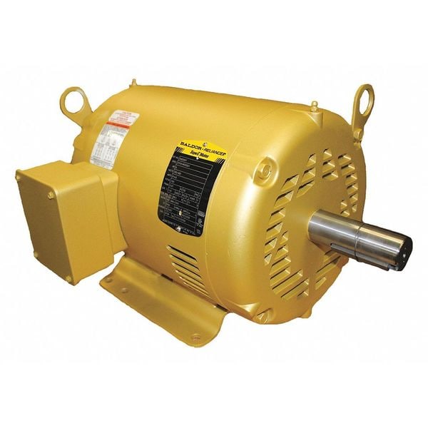 Three-Phase General Purpose Motor, 3 HP, 213T Frame, 208-230/460V AC Voltage, 1165 rpm Nameplate RPM