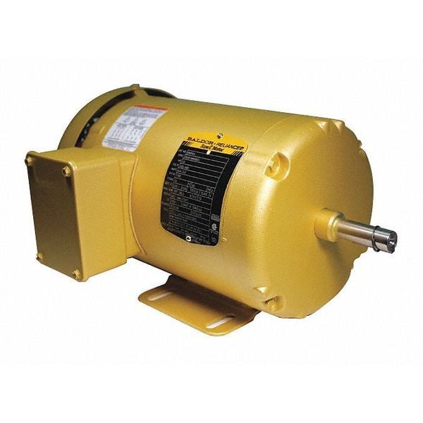 Three-Phase General Purpose Motor, 1 1/2 HP, 56 Frame, 208-230/460V AC Voltage