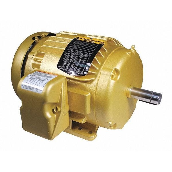 Three-Phase General Purpose Motor, 2 HP, 145T Frame, 208-230/460V AC Voltage, 1750 rpm Nameplate RPM