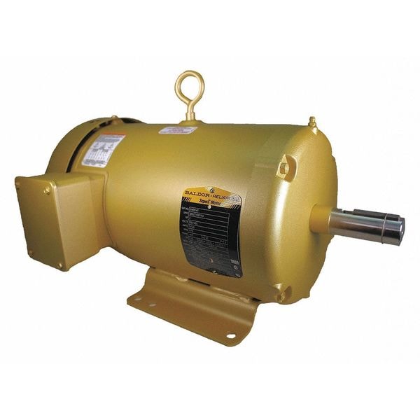 Three-Phase General Purpose Motor, 2 HP, 184T Frame, 208-230/460V AC Voltage, 1175 rpm Nameplate RPM