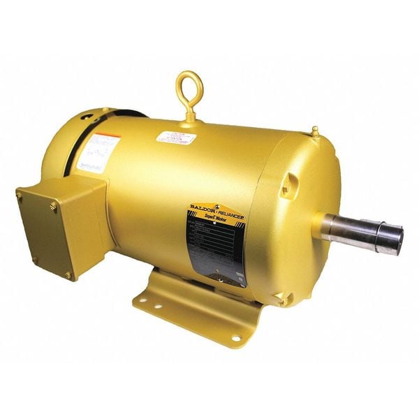Three-Phase General Purpose Motor, 5 HP, 184T Frame, 230/460V AC Voltage, 1750 rpm Nameplate RPM