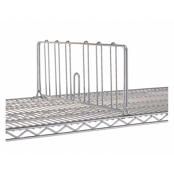 Shelf Divider, Chrome, 30 In, Ea