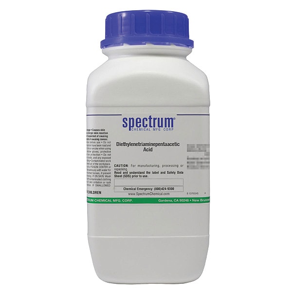 Diethylenetriaminepentaacetic Acid, 2.5kg