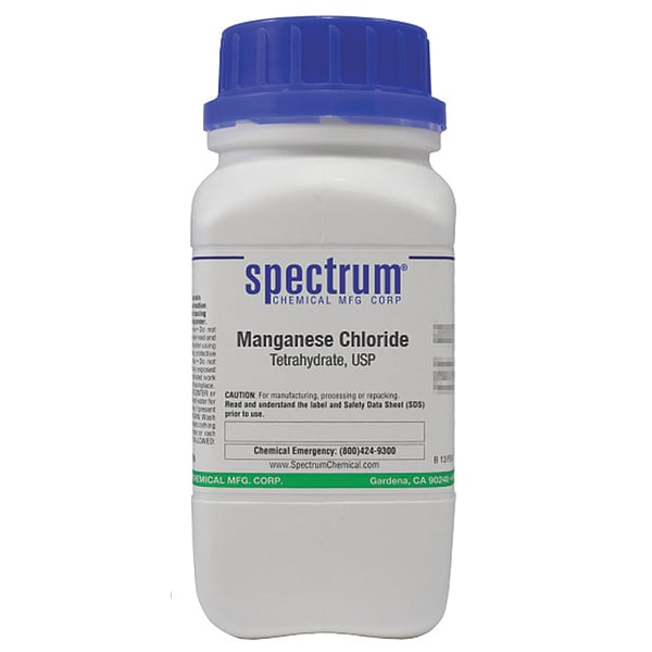 Manganese Chloride, Tetrahydrate, USP, 500g