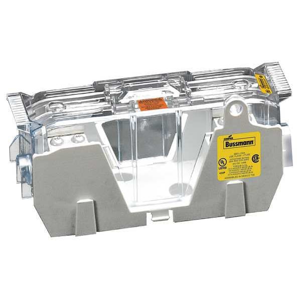 Open Fuse Block, J UL Class, 600V AC/DC Volt Rating, 1 Poles, Box Lug