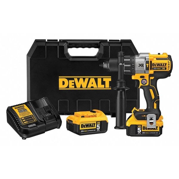 20.0 V Hammer Drill, Battery Included, 1/2 in Chuck