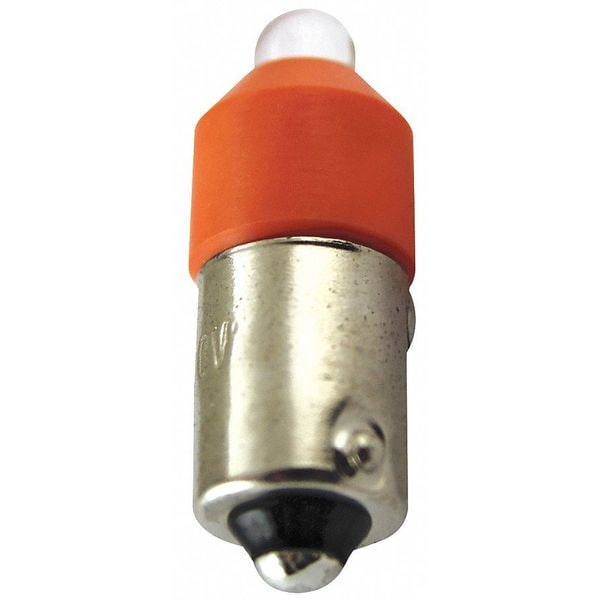 Miniature LED Bulb, 60 Volts, Orange