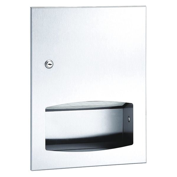 Towel Dispenser, Semi-Recesse