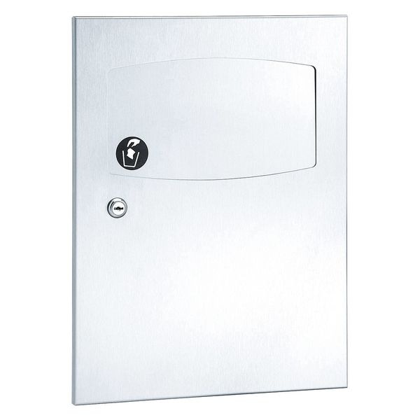 Sanitry Napkin Recptcle, 17In.x12-3/4In.