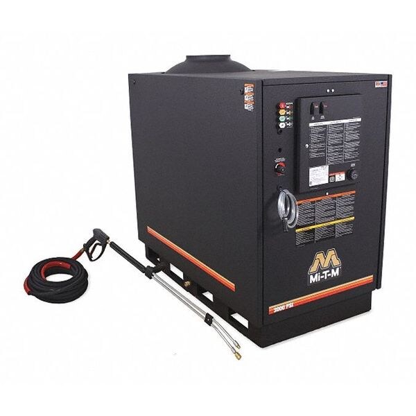 Medium Duty 3000 psi 3.9 gpm Hot Water Gas Pressure Washer