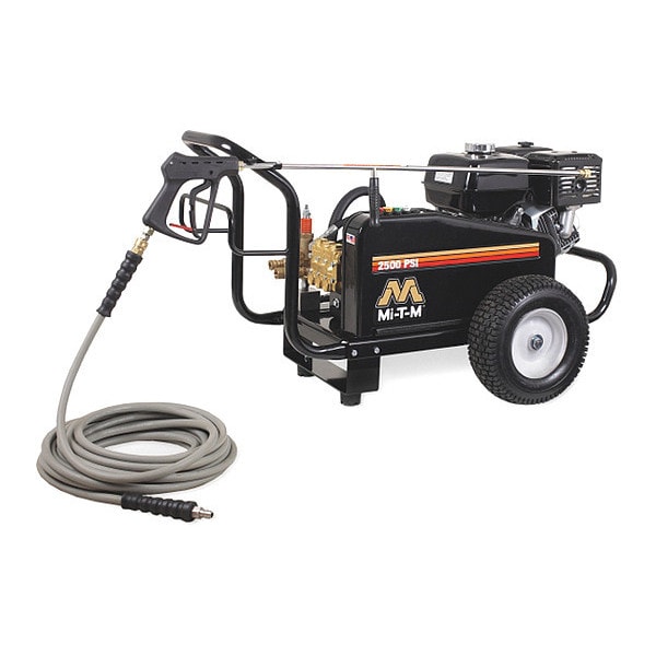 Medium Duty 2500 psi Cold Water Gas Pressure Washer