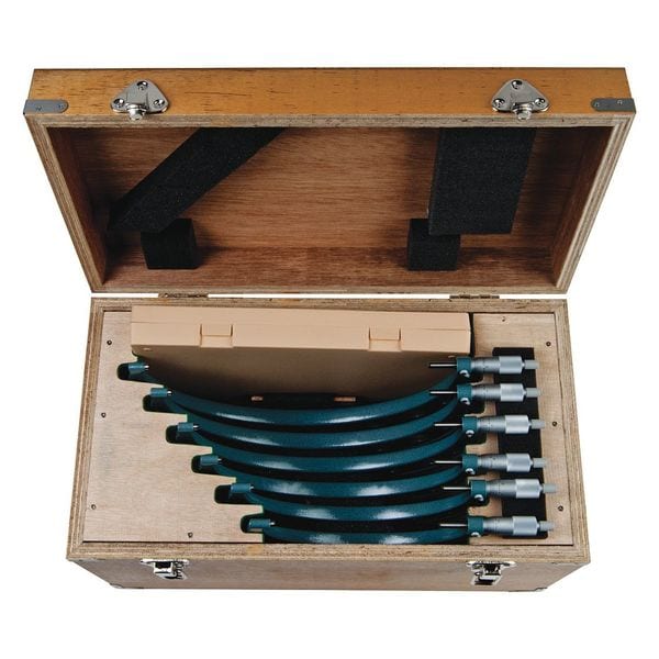 6-12In./.001In. 6 Pcs Outside Micromete