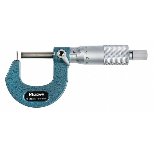 0 to 25/.01mm O. Micrometer