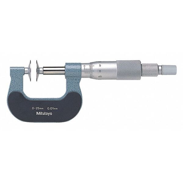 Disc Mic Non Rot Sp 0-25Mm