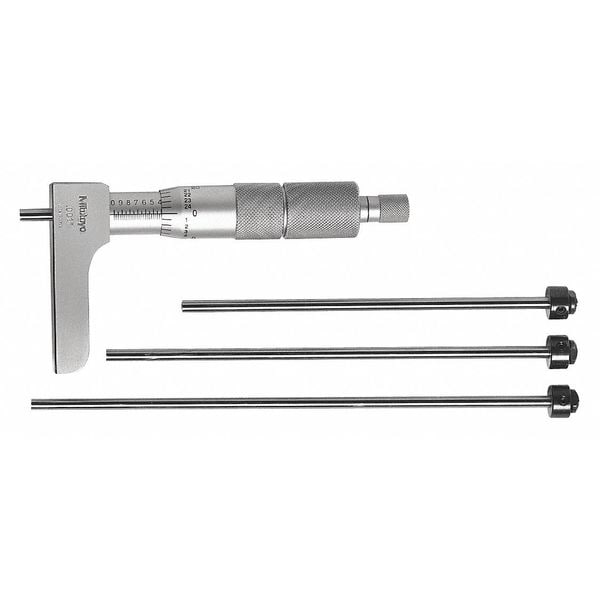 0 to 4" H.B. Depth Micrometer