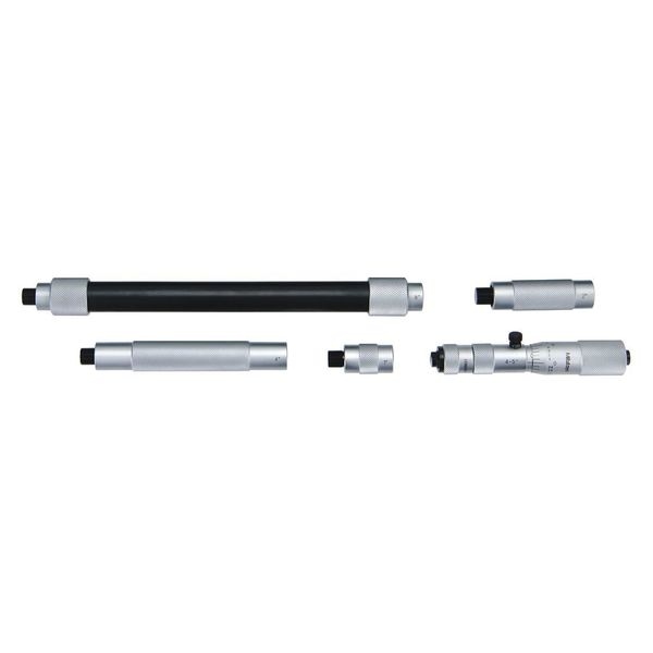 Inside Micrometer, Tubular, 4 to 20"/.001", Extension Rod