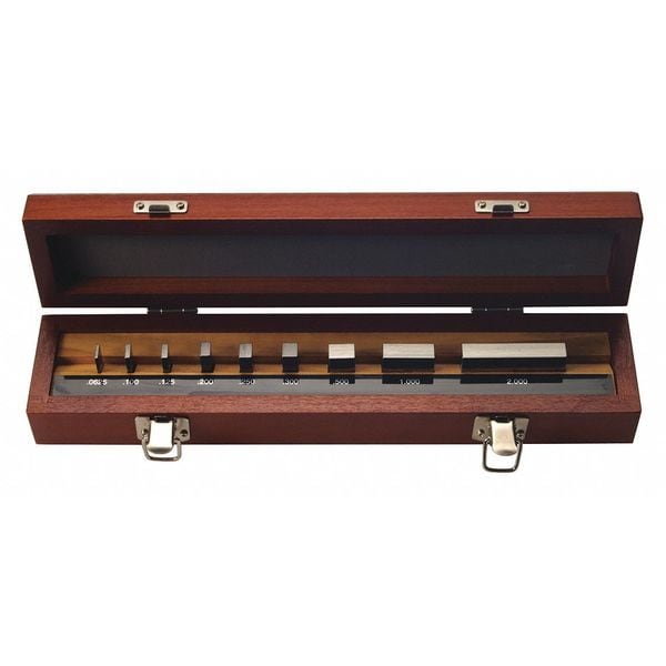 9 Pcs/Set, In, Rectangular, Asme 0