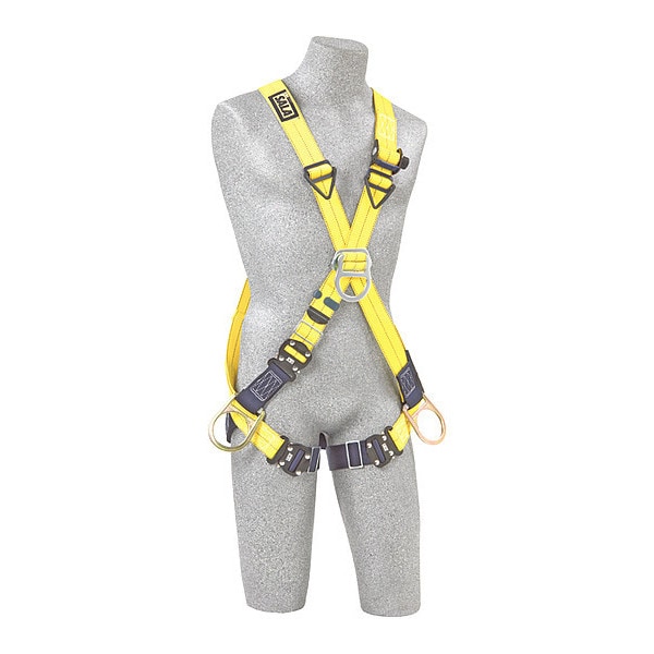Delta(TM) Full Body Harness, M, 420 lb., Back, Front, Side D-Ring