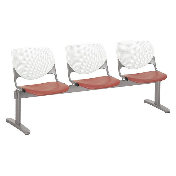 Kool Beam Seat Beam Seating, 71 in W 22" L 31" H