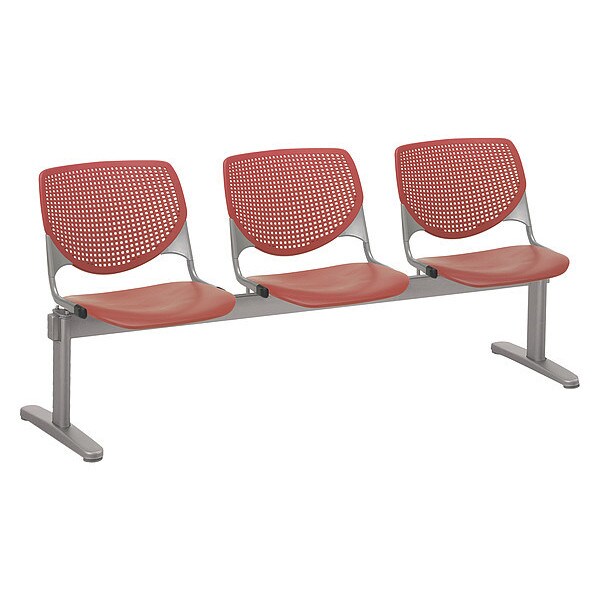 Kool Beam Seat Beam Seating, 71 in W 22" L 31" H