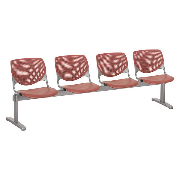 Kool Beam Seat Beam Seating, 95 in W 22" L 31" H