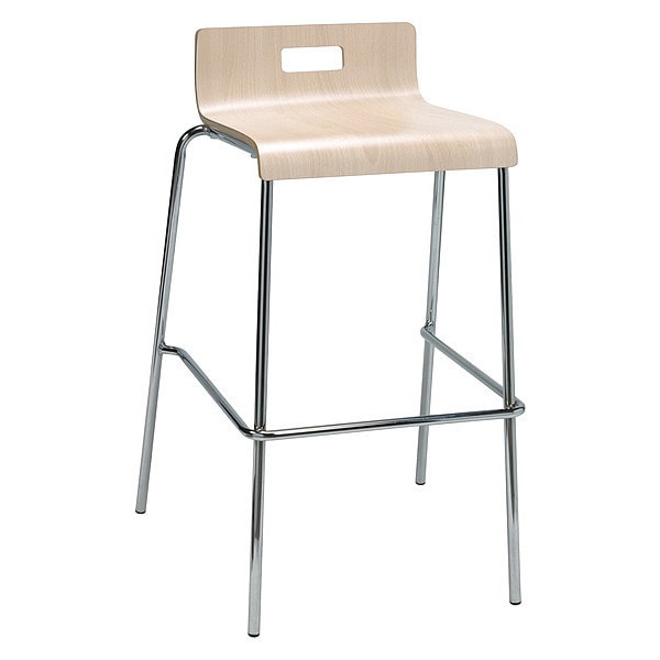Low Back Barstool, Natural