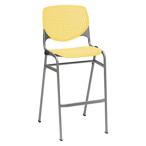 Poly Barstool, Yellow