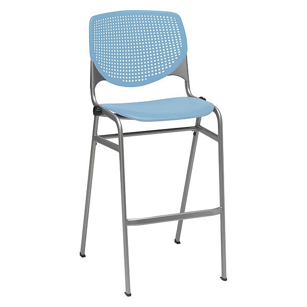 Poly Barstool, Sky Blue