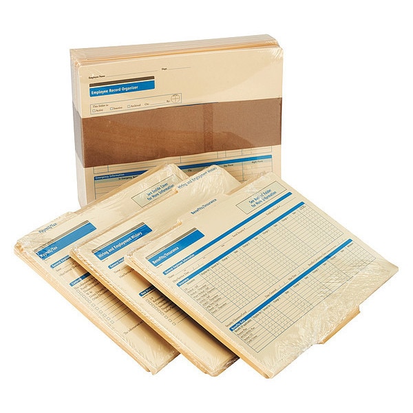 Employee Record Organizer, 3 Section, PK25