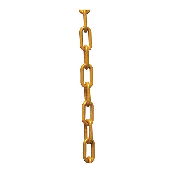 Plastic Chain, 1 1/2" x 100 ft., Gold