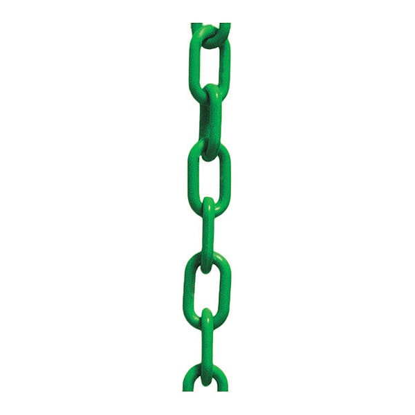 Plastic Chain, 2" x 100 ft., Green