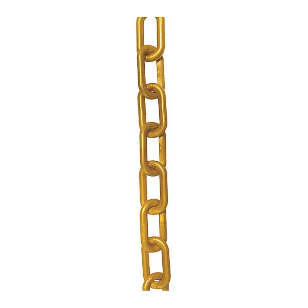 Plastic Chain, 2" x 300 ft., Gold