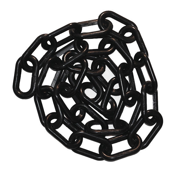Plastic Chain, 2" x 500 ft., Black