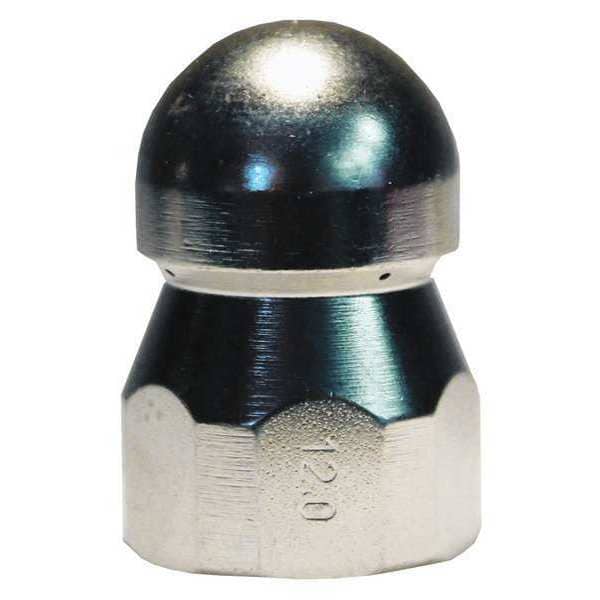 Sewer Nozzle, Size 12, 3/8" (F)NPT5000 psi