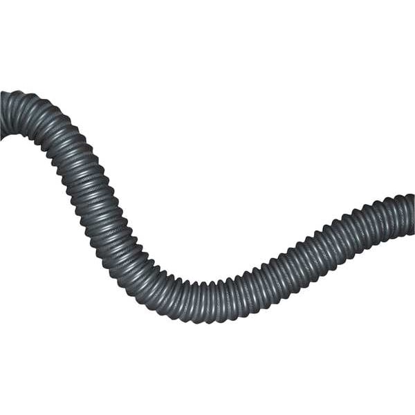 Exhaust Hose, 5 In. ID, 11 ft. L, Rubber