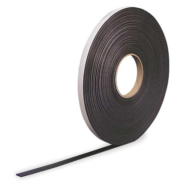 1" x 12 White Magnetic Write-On Tag, Pk25