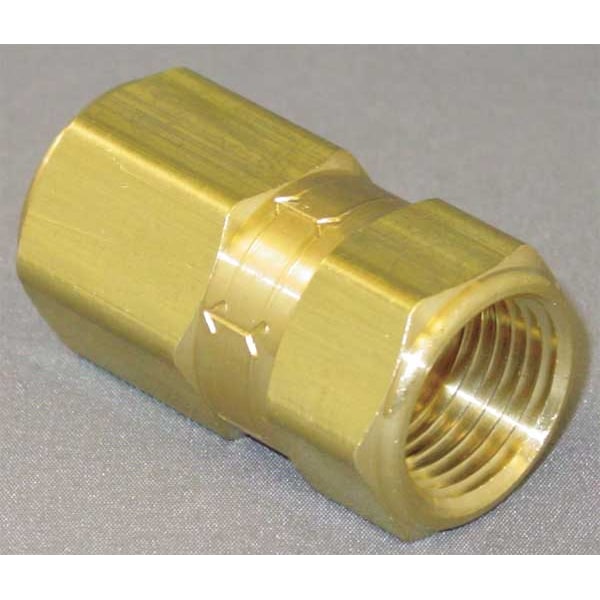 1/2" FNPT Brass Poppet Spring Check Valve