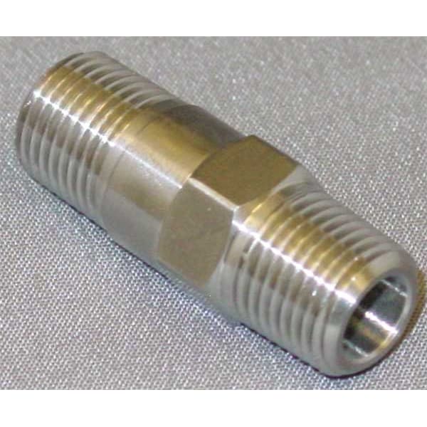 1/8" MNPT Stainless Steel Piston Spring Check Valve