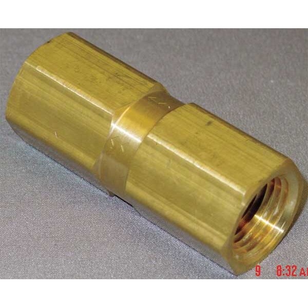 1/2" FNPT Brass Piston Spring Check Valve