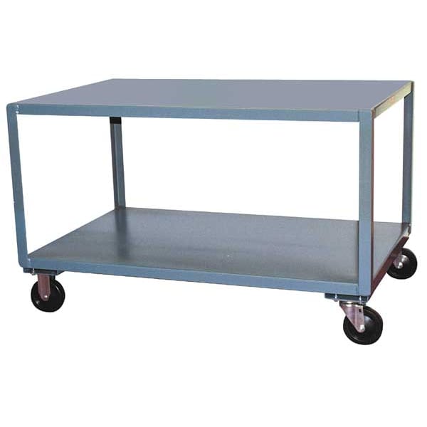 Mobile Table, 2400 lb., 37 in. L, 25 in. W